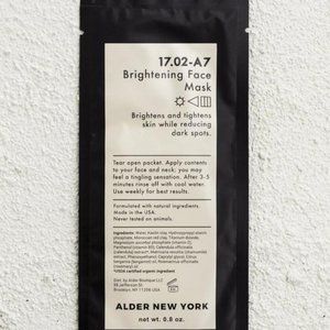 Alder New York - Brightening Face Mask